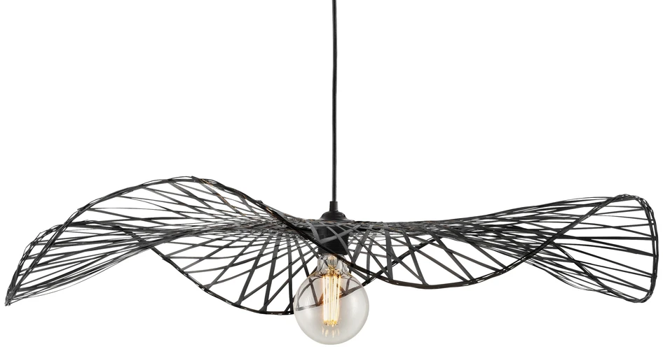 Billie - Taklampskärm Ø 80 cm - Svart