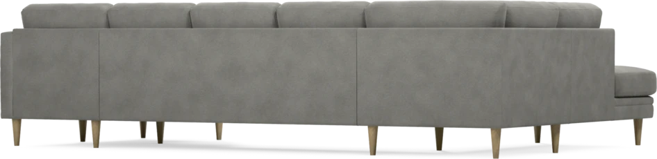 Eden - 3-sits soffa med divan vänster och schäslong höger - Grå