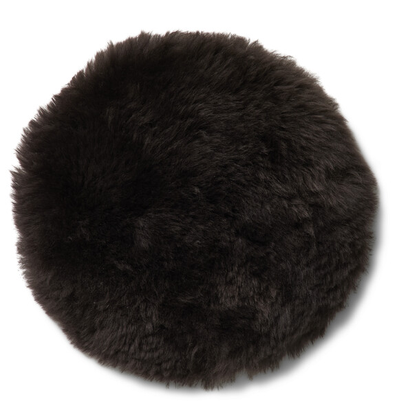 Andermatt - Stolsdyna, Ø34 cm  - Brun