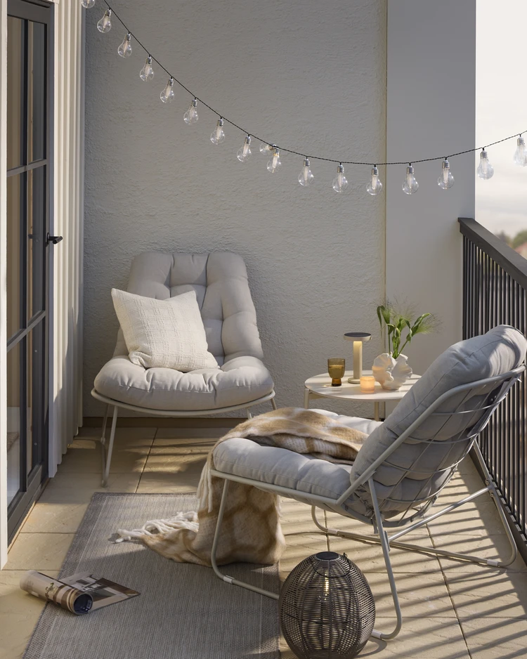 Kevin - Solcellsbelysning H22 Ø13 cm - inspiration