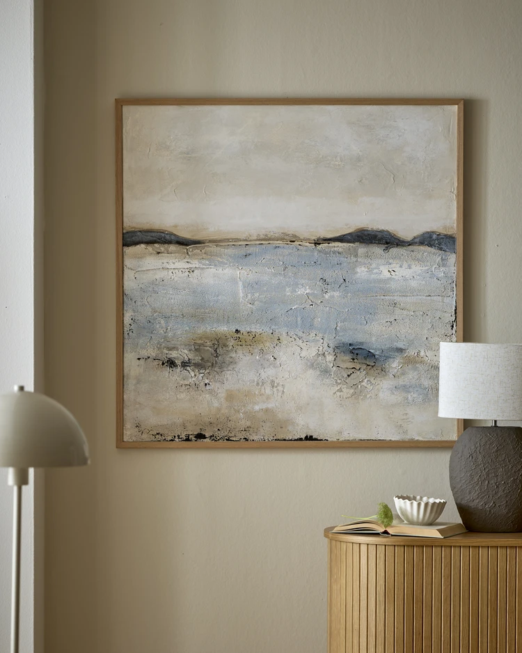 Trace of nature - Canvastavla, B 101 H 101 cm - inspiration
