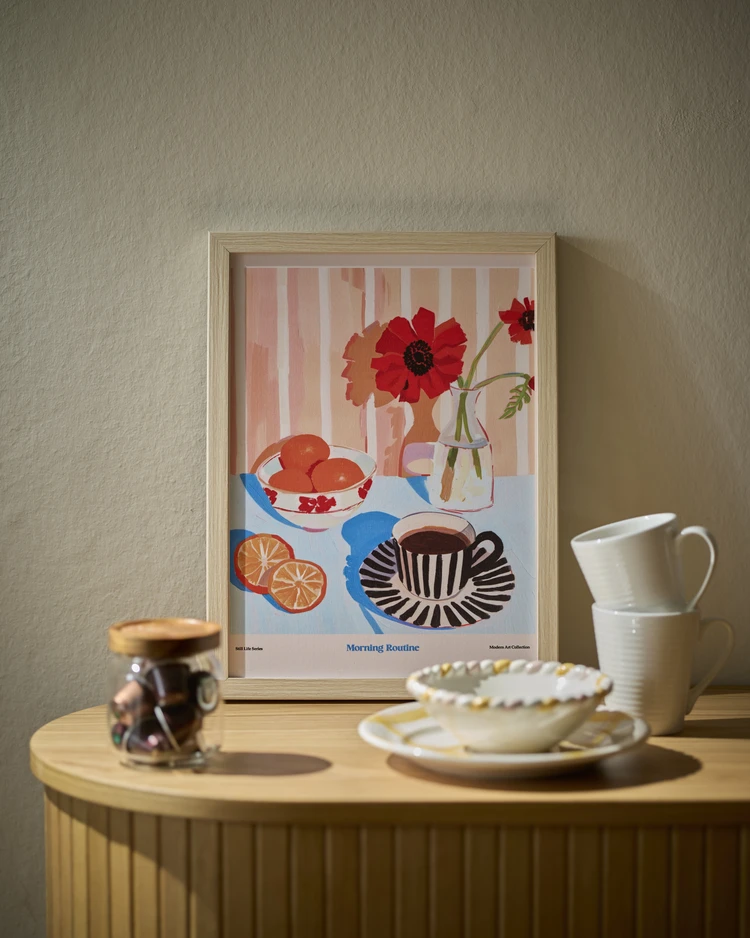 Morning Routine - Tavla, 30x40 cm - inspiration