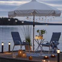 Lutea - Solcellsbelysning, H14 Ø19 cm - inspiration