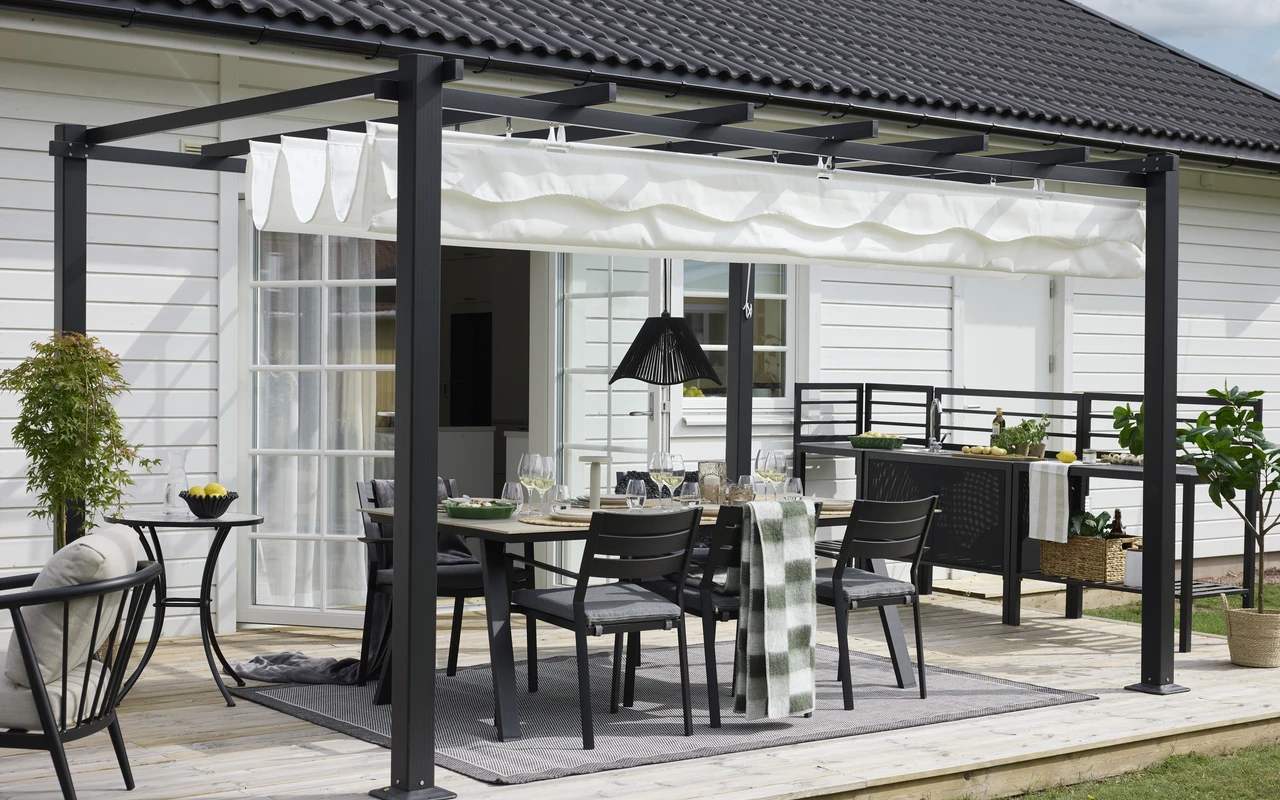 Plaza - Utebord, L 220 cm - inspiration