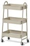 Rollo - Rullvagn med 3 hyllplan, utomhuslack - Beige