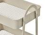 Rollo - Rullvagn med 3 hyllplan, utomhuslack - Beige
