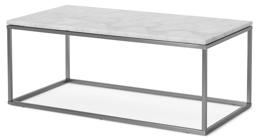 Amanda - Soffbord, L 120 cm - Vit