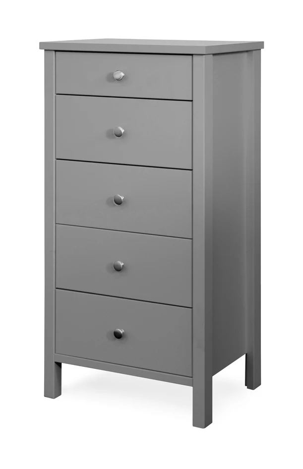 Story - Byrå med 5 lådor, 53x40x106 cm - Grå