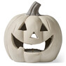Pumpa - Ljuslykta, H23 Ø23 cm - Beige