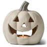Pumpa - Ljuslykta, H23 Ø23 cm - Beige