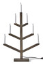 Truls  - Adventsljusstake, H 79, B 47 cm  - Brun
