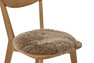 Andermatt - Stolsdyna, Ø34 cm - Beige