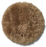 Andermatt - Stolsdyna, Ø34 cm - Beige