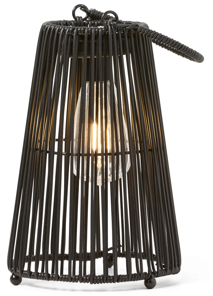 Milton - Solcellsbelysning H32,5 Ø20 cm - Svart
