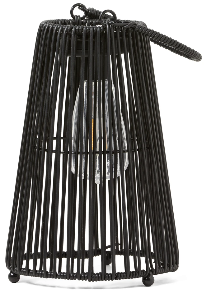 Milton - Solcellsbelysning H32,5 Ø20 cm - Svart