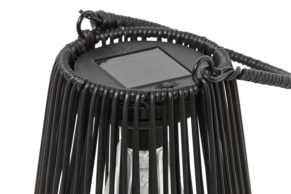 Milton - Solcellsbelysning H32,5 Ø20 cm - Svart