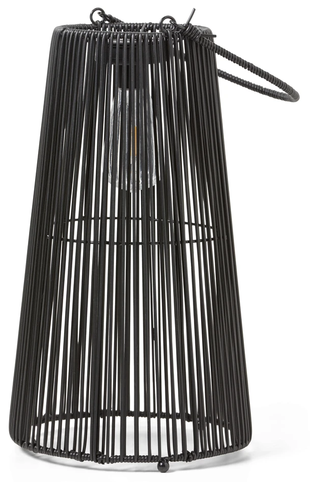 Milton - Solcellsbelysning H42,5 Ø24 cm - Svart