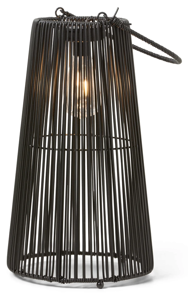 Milton - Solcellsbelysning H42,5 Ø24 cm - Svart