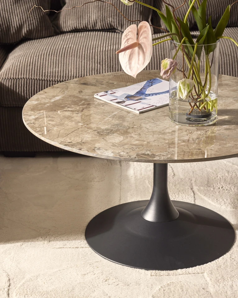 Kali, Soffbord, Ø90, H45 cm