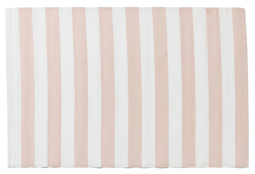 Fårö - Plastmatta, utomhus, B120 L180 cm - Rosa