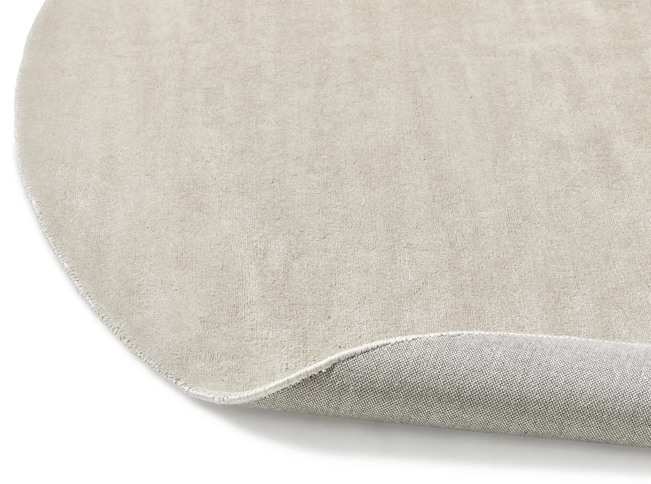 Calma - Handvävd matta, Ø250 cm - Beige