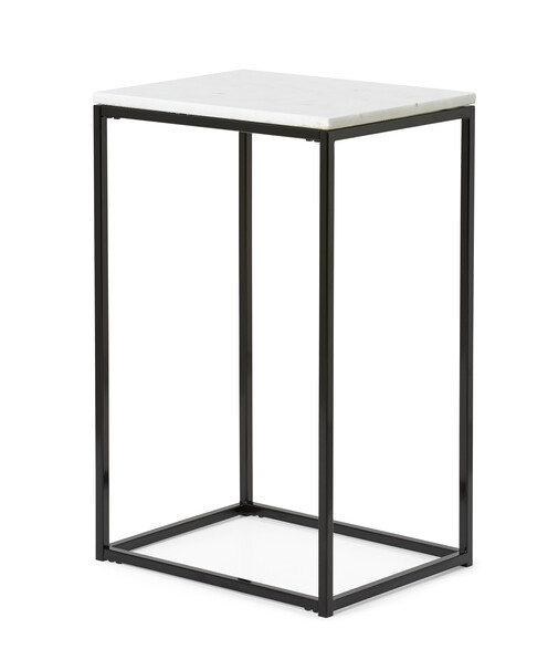 Novali - Sidobord, B 45, H 71 cm - Svart
