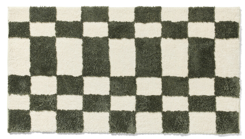 Franky - Ryamatta, 80x150 cm - Grön