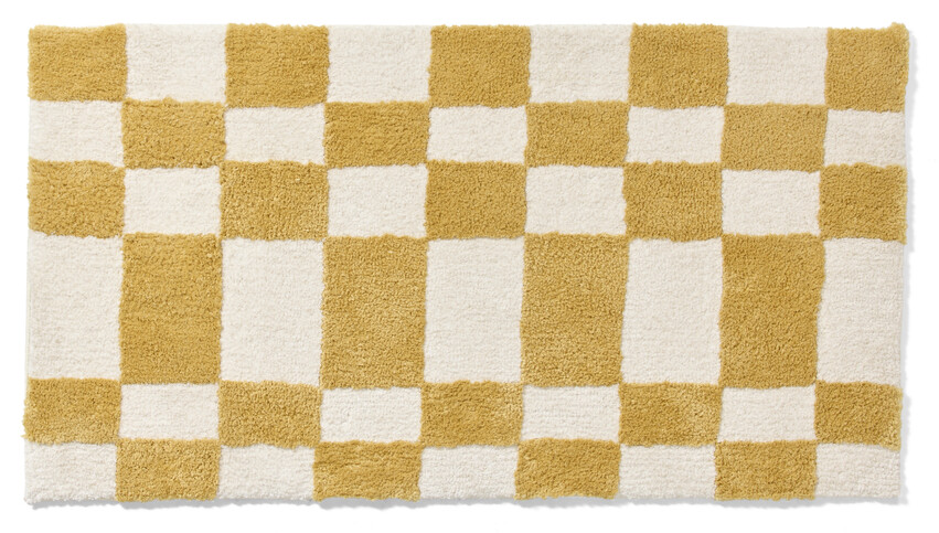 Franky - Ryamatta, 80x150 cm - Gul