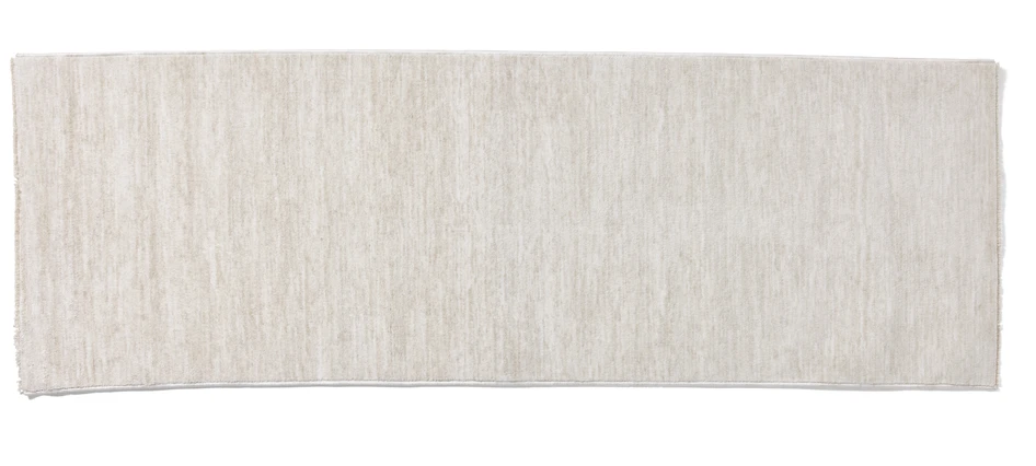 Como - Vävd matta, 80x240 cm - Vit