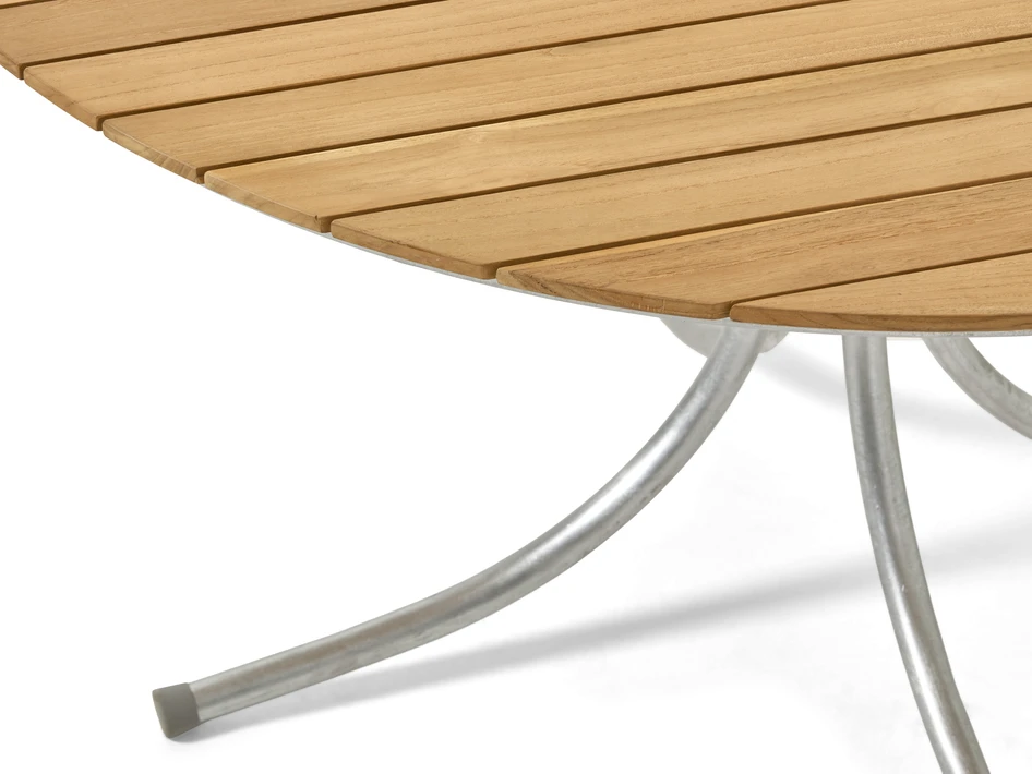 Mölle - Utebord, Ø 135 cm - Brun