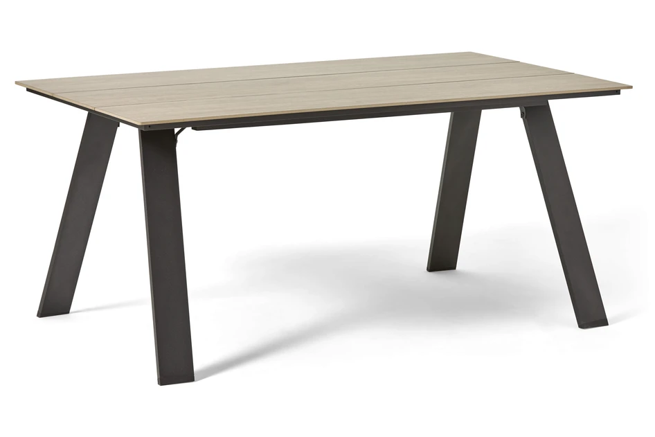 Plaza - Utebord, L 160 cm - Svart