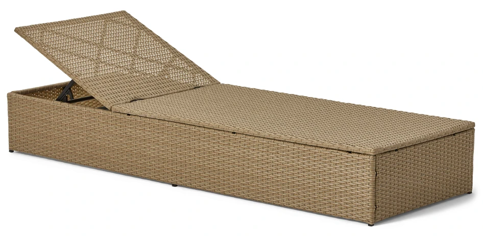 Pacific - Solsäng inkl dyna - Beige