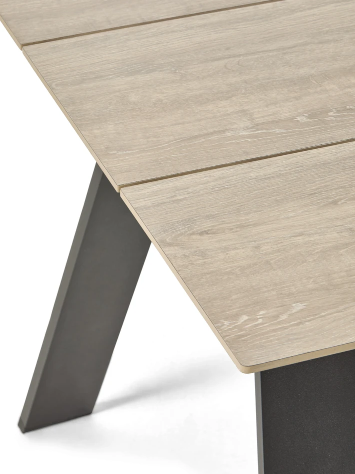 Plaza - Utebord, L 160 cm - Svart