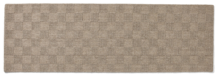 Ulrika - Ullmatta, 80x250 cm - Brun