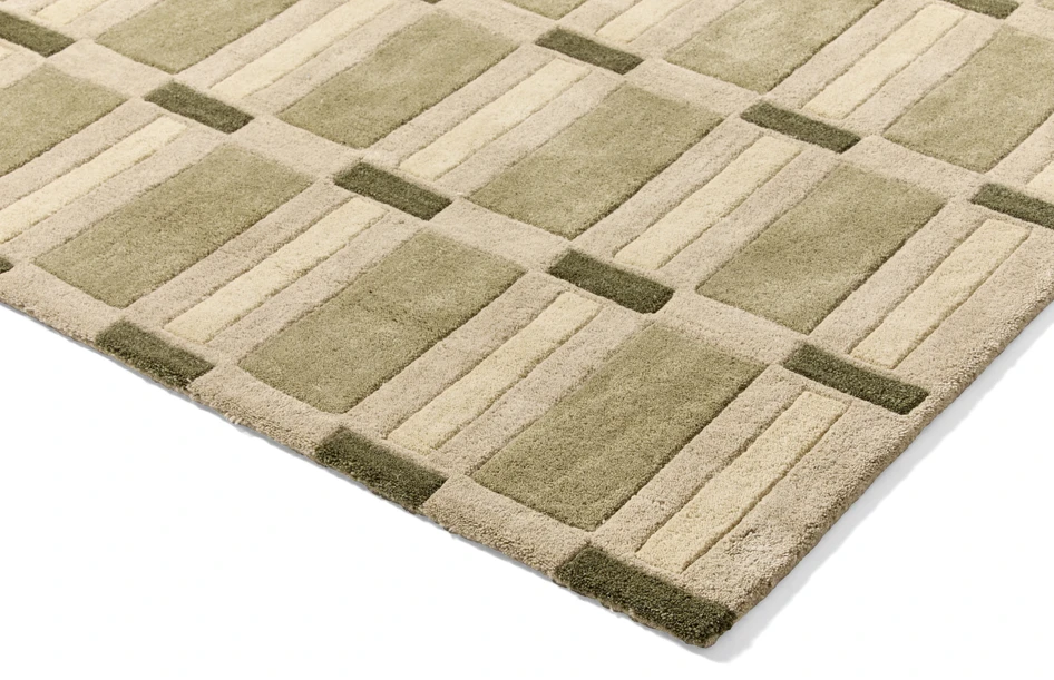 Genoa - Handtuftad, 200x300 cm - Grön