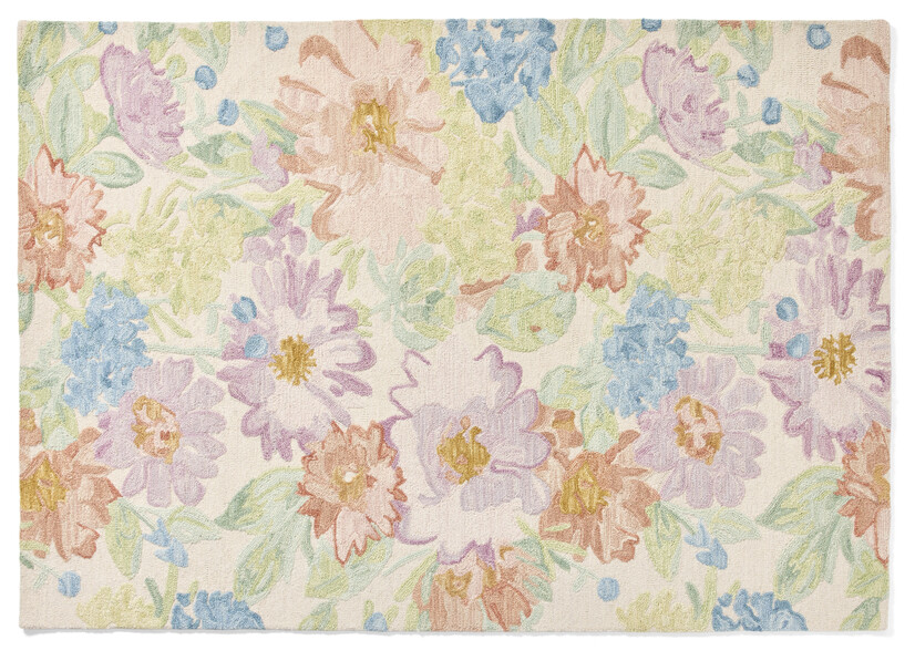 Goldie - Ullmatta, 200x300 cm - Flerfärgad