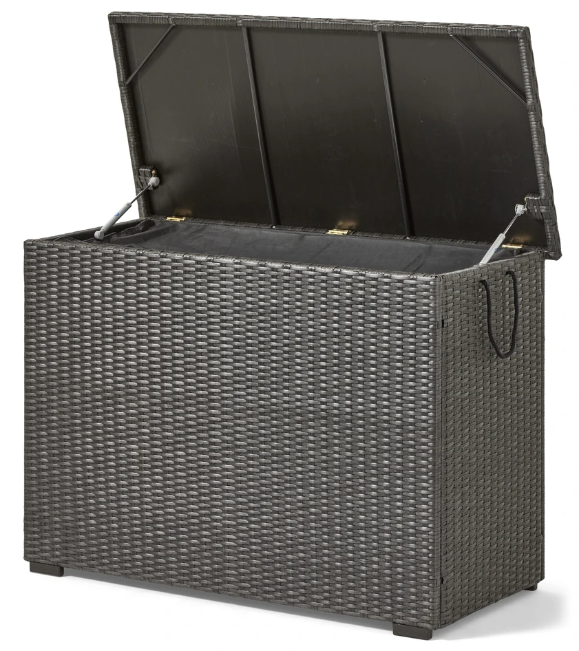 Box - Dynbox, B 117 cm - Svart