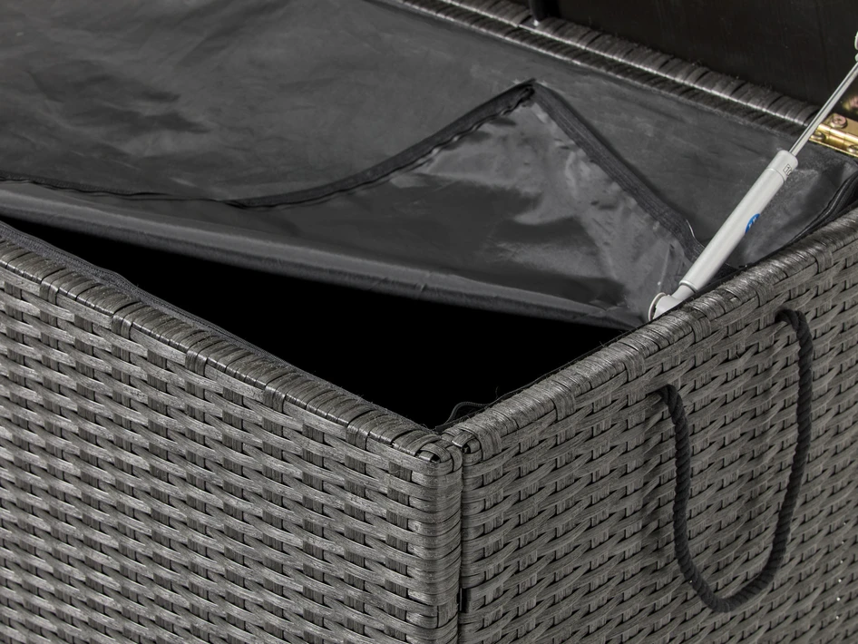 Box - Dynbox, B 117 cm - Svart