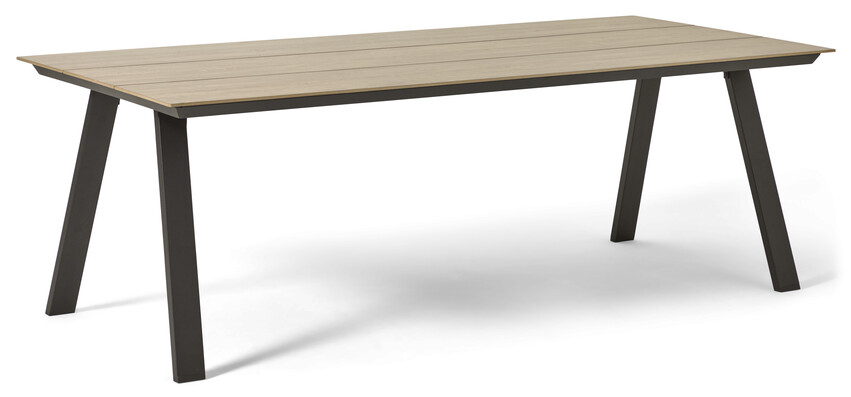 Plaza - Utebord, L 220 cm - Beige