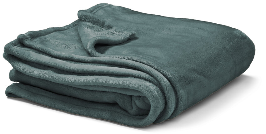 Sandra - Pläd, 130x150 cm - Blå