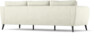 County - 3-sits soffa - Vit