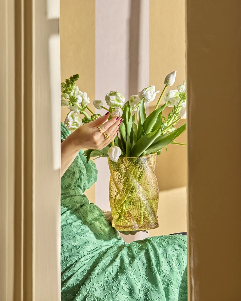 Cleo, Vas, H 20,5 Ø 13,5 cm