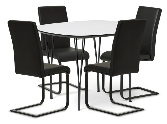 Santino, Matgrupp med 4 stolar Jack