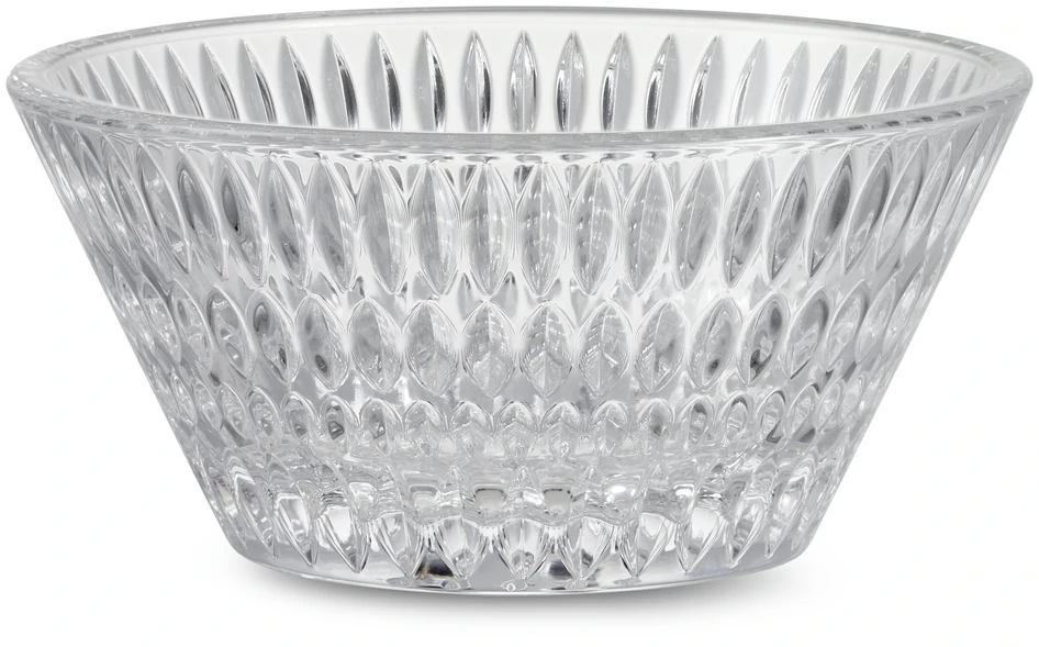 Ethno - Serveringsset, H 10,4 Ø 22 cm, 4 delar - Vit