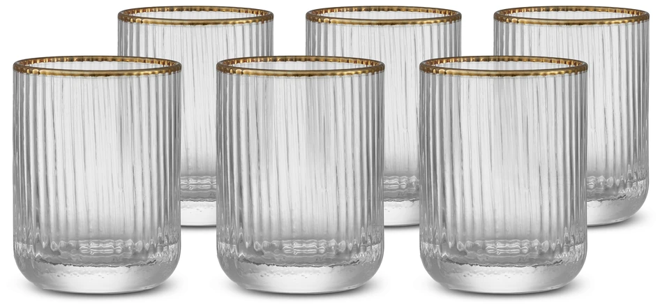 Palermo - Shotglas, H 6 Ø 4,5 cm, 6 cl, 6-pack - Vit