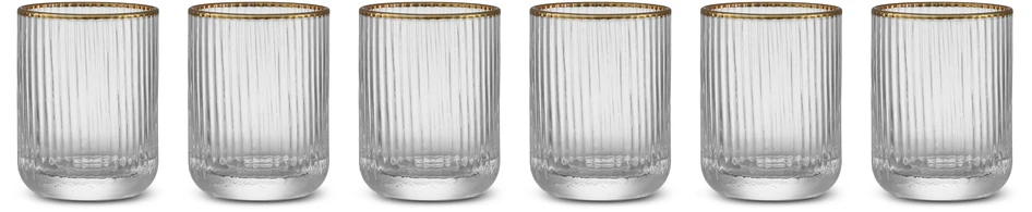 Palermo - Shotglas, H 6 Ø 4,5 cm, 6 cl, 6-pack - Vit