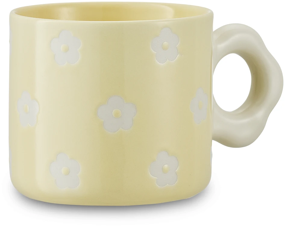 Liora - Mugg, H 8,1 Ø 8,7 cm, 30 cl - Gul