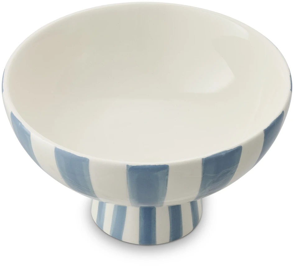 Tivoli - Fat, H 9,8 Ø 16,7 cm - Blå