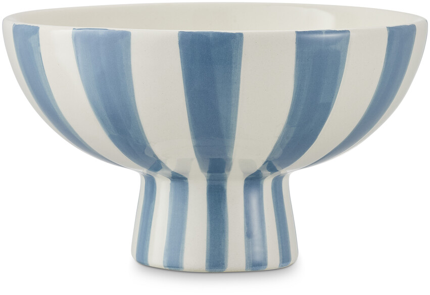 Tivoli - Fat, H 9,8 Ø 16,7 cm - Blå