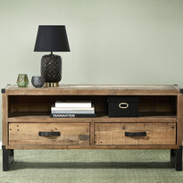 Woodenforge - Tv-bänk, B 120 cm - inspiration